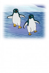 ペンギン　無地